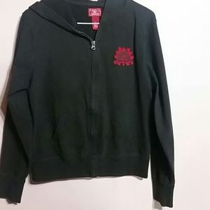 Lucky brand hooded zip up sweatshirt